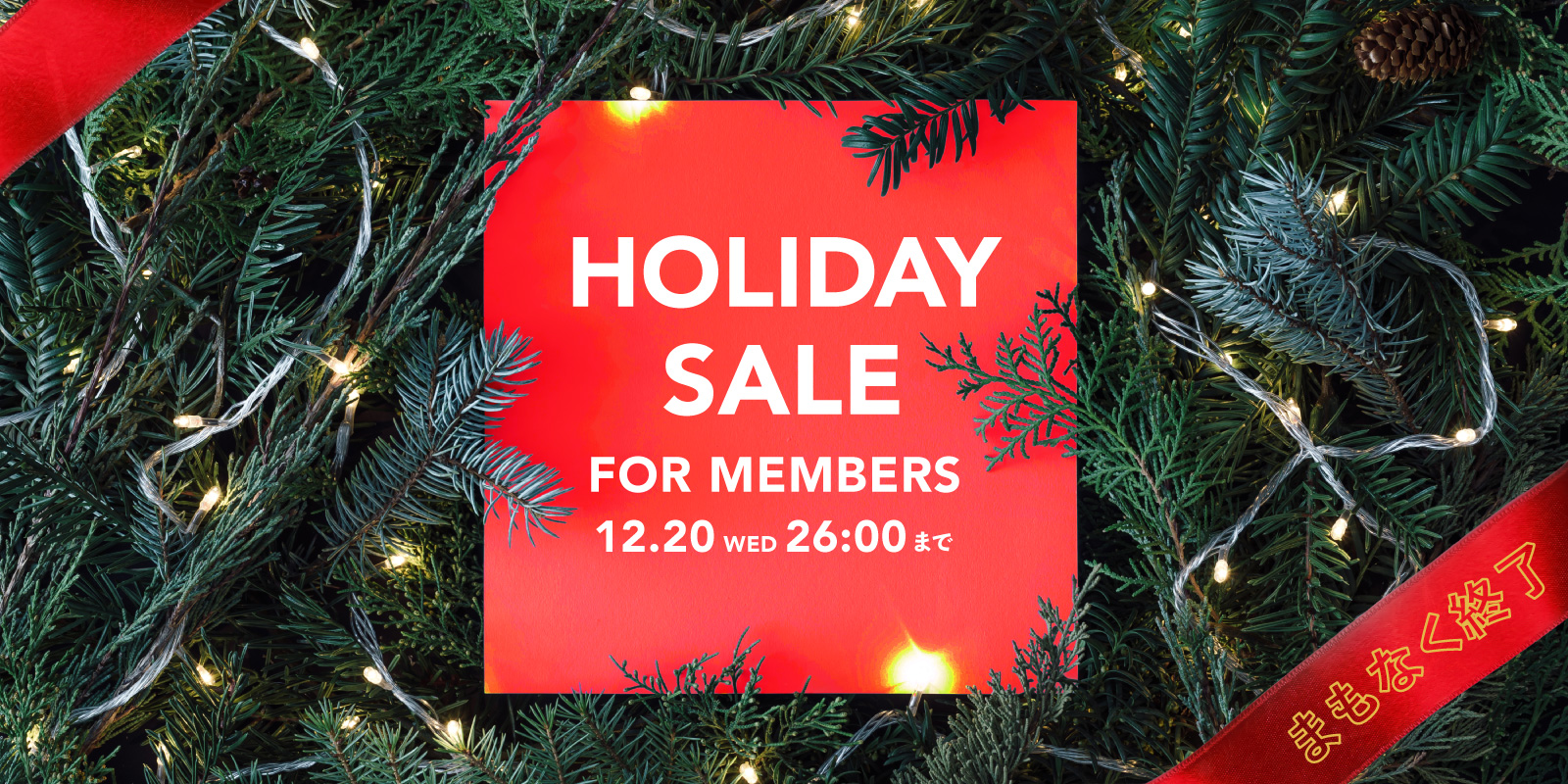 HOLIDAY SALE